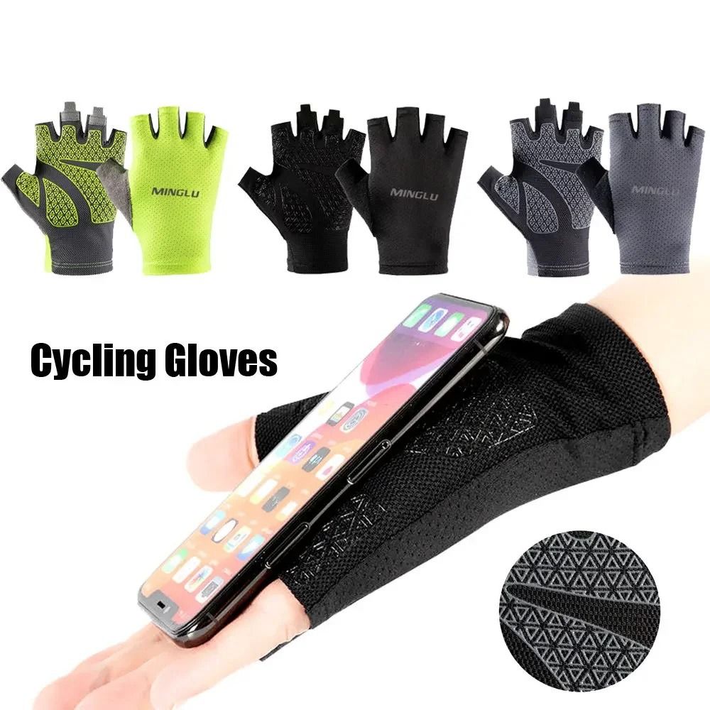1 Pair Light Weight Half Finge - đánh giá và giá Cycling Glove Padded