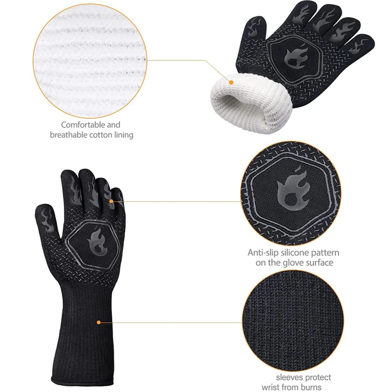 1 Pair Oven Gloves, Oven Mitts - đánh giá và giá Oven Mitt Silicone