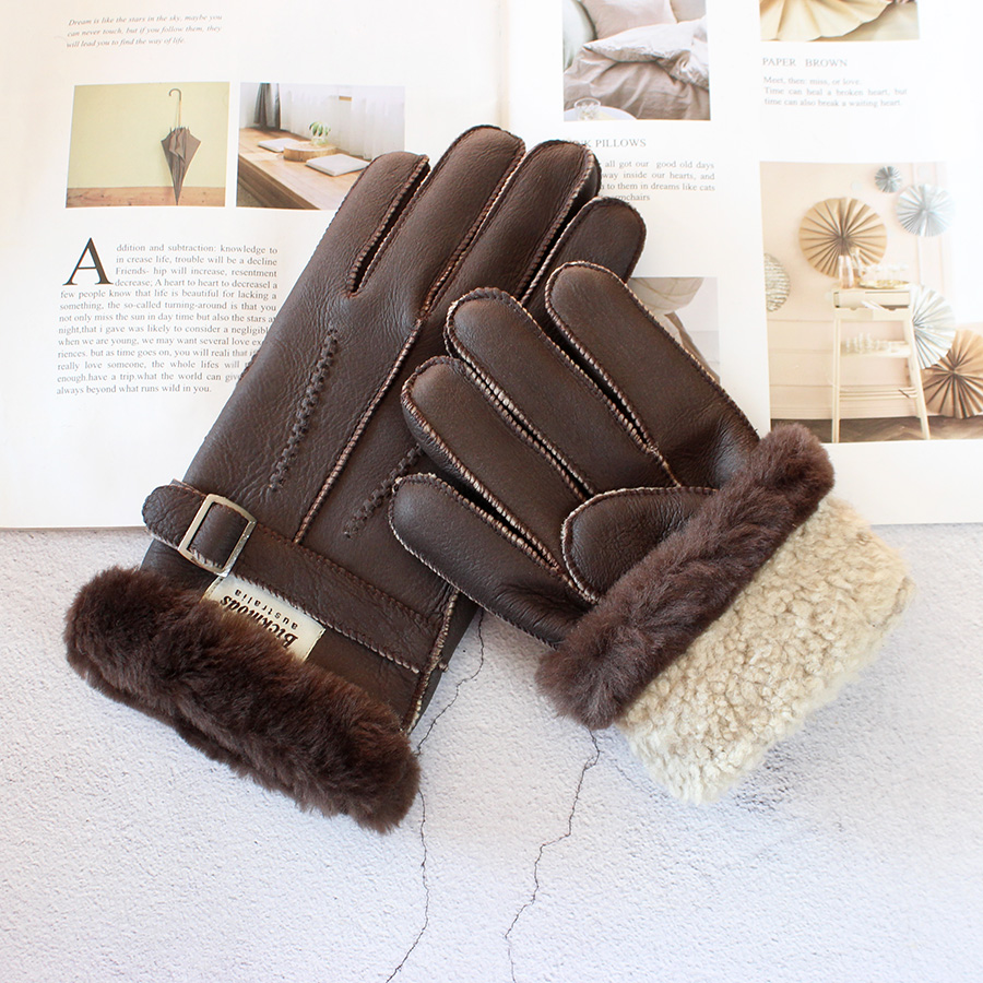 Da Cừu Găng Tay Da Lót Lông Ch - đánh giá và giá Leather Driving Glove
