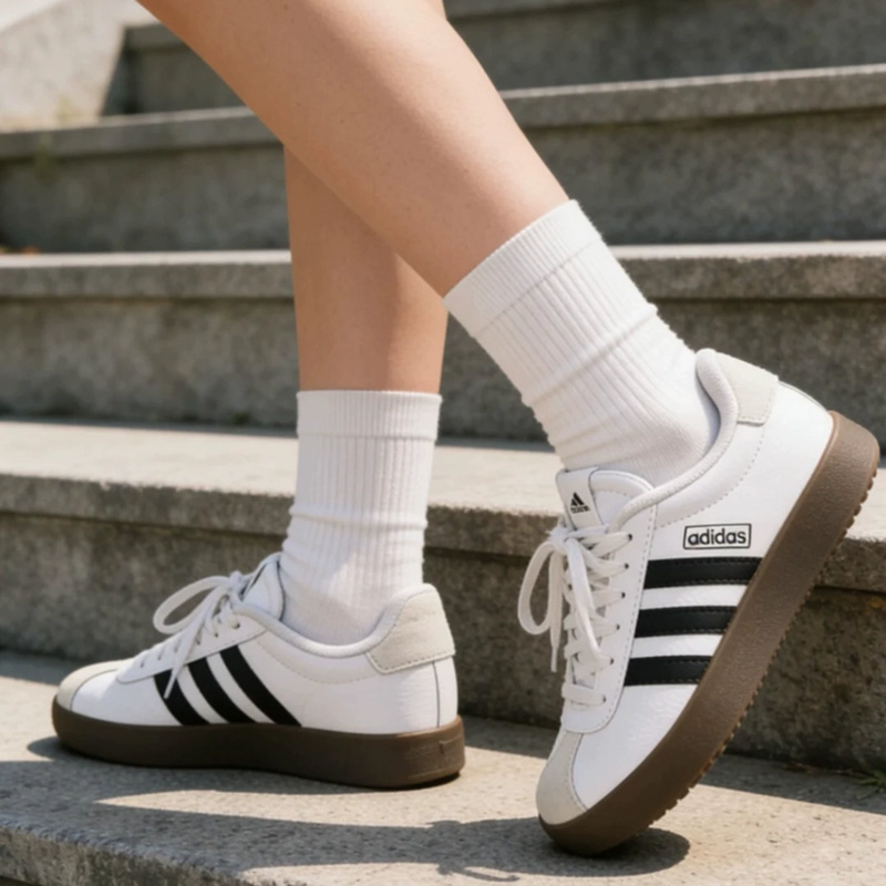 adidas  White Black Suede Toe  - đánh giá và giá Adidas Shoes Samba