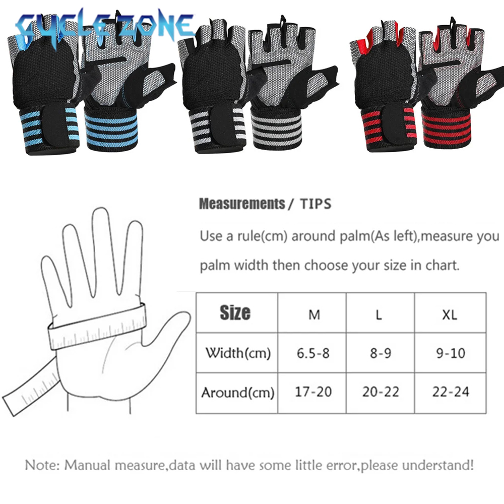 1 Pair Half Finger Gym Fitness - đánh giá và giá Workout Glove Gym