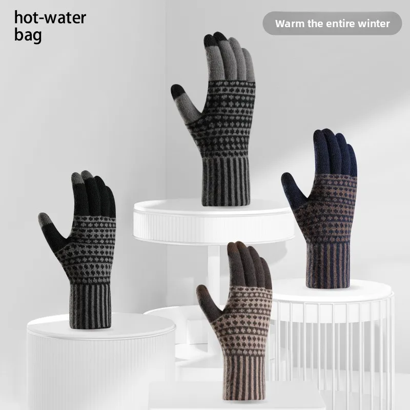 New Cross Border Touchscreen G - đánh giá và giá Wool Glove Lined